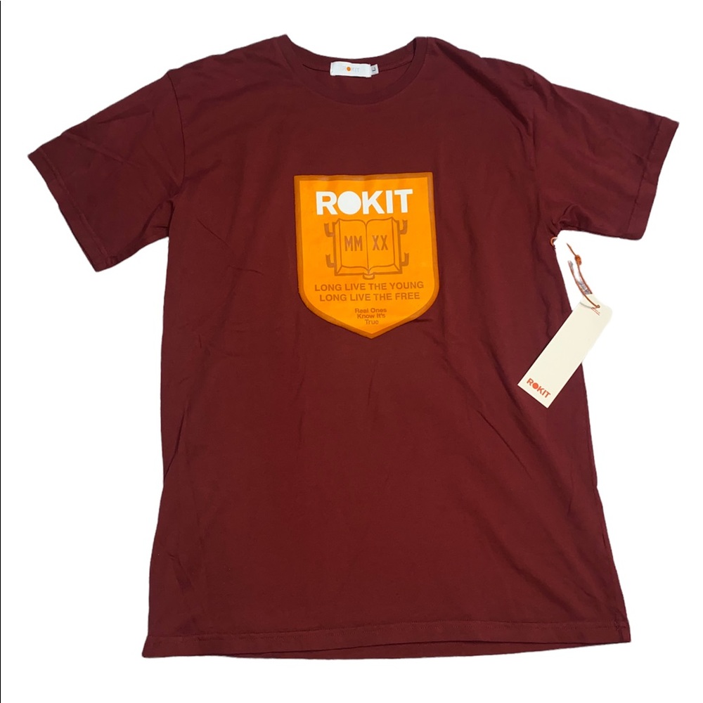 New Mens Rokit Tee Large